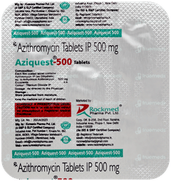 Aziquest 500 Tablet 5 Aziquest 500 Tablet 5