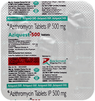 Aziquest 500 Tablet 5