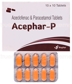 Acephar P 100/325 Mg Tablet 10 Acephar P 100/325 Mg Tablet 10
