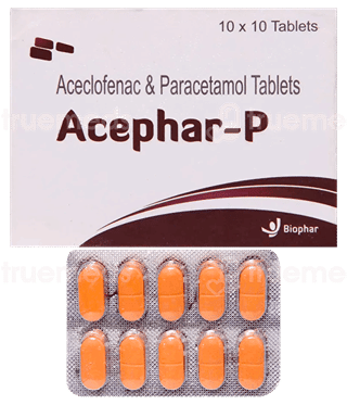Acephar P 100/325 Mg Tablet 10