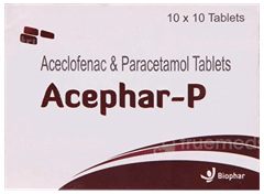 Acephar P 100/325 Mg Tablet 10 Acephar P 100/325 Mg Tablet 10