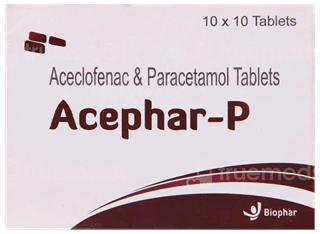 Acephar P 100/325 Mg Tablet 10