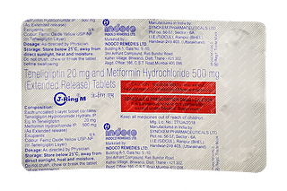 J Ring M 20/500 MG Tablet Er 10