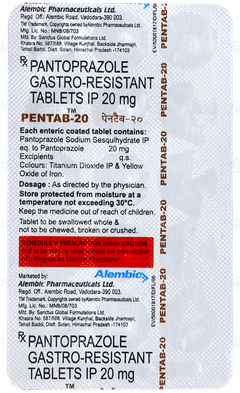 Pentab 20 Tablet 15 Pentab 20 Tablet 15