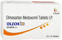 Olzox 40 Tablet 15