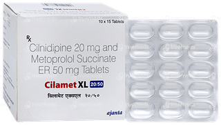 Cilamet Xl 20/50 Tablet 15