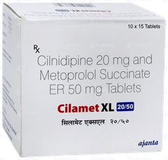 Cilamet Xl 20/50 Tablet 15 Cilamet Xl 20/50 Tablet 15