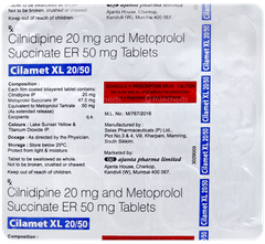 Cilamet Xl 20/50 Tablet 15 Cilamet Xl 20/50 Tablet 15