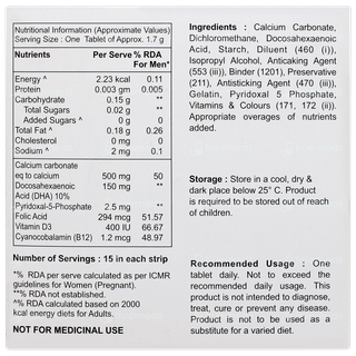 Bio D3 Mom Tablet 15