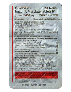 Glivec 400mg Tablet 10