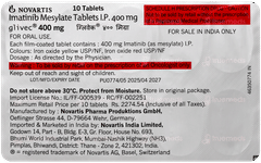Glivec 400mg Tablet 10