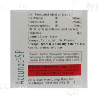 Accunac Sp Tablet 10