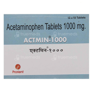 Actmin 1000 Mg Tablet 10