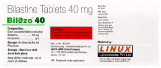 Bilazo 40 Tablet 10