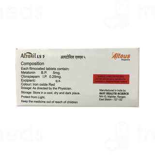 Altonil Ls 5/0.25 MG Tablet 10