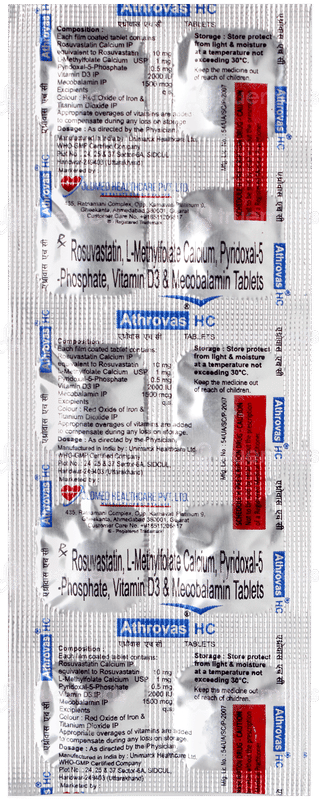 Athrovas Hc Tablet 10