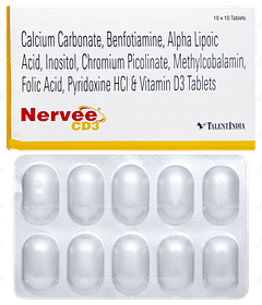 Nervee Cd3 Tablet 10