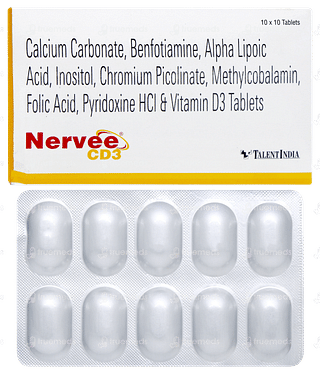 Nervee Cd3 Tablet 10