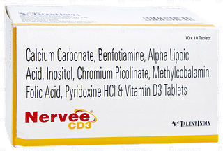 Nervee Cd3 Tablet 10