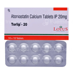 Torlip 20 Mg Tablet 10 Torlip 20 Mg Tablet 10
