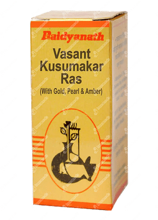 Baidyanath Basant Kusumakar Ras Tablets 10