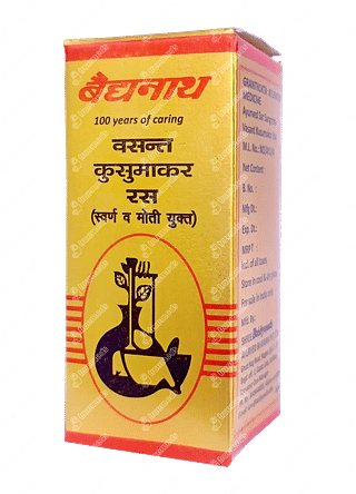 Baidyanath Basant Kusumakar Ras Tablets 10