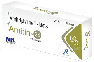 Amitin 25 Mg Tablet 10