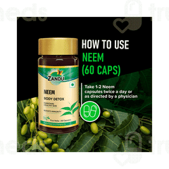 Zandu Neem Body Detox Capsule 60