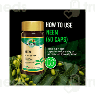 Zandu Neem Body Detox Capsule 60