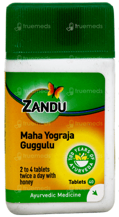 Zandu Maha Yograj Guggul Tablet 40