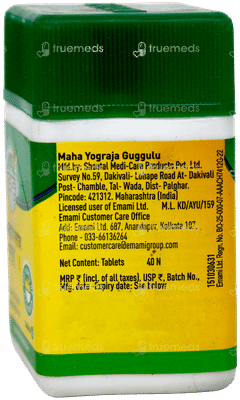 Zandu Maha Yograj Guggul Tablet 40