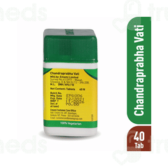 Zandu Chandraprabha Vati Tablet 40