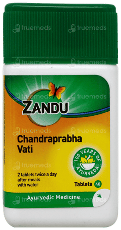 Zandu Chandraprabha Vati Tablet 40