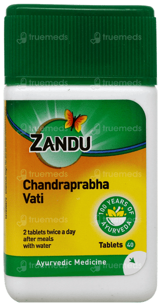 Zandu Chandraprabha Vati Tablet 40