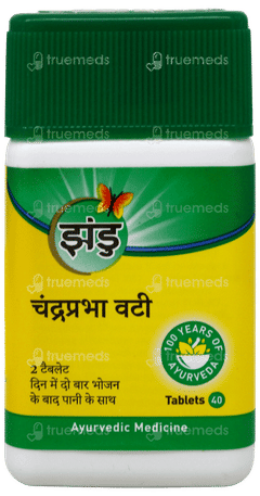Zandu Chandraprabha Vati Tablet 40
