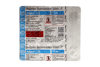 Valance 125 MG Tablet 15