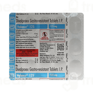 Valance 125 Tablet 15
