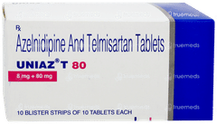 Uniaz T 80 Tablet 10