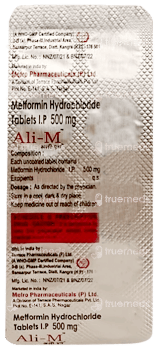 Ali M 500 Mg Tablet 10