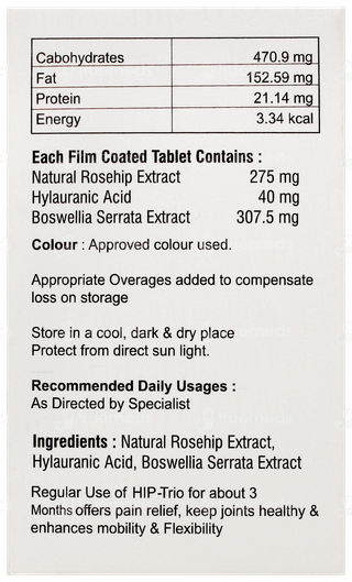 Hip Trio Tablet 20