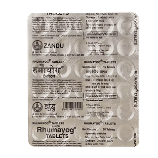 Zandu Rhumayog Pain Relief Tablet 30