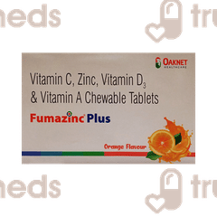 Fumazinc Plus Orange Flavour Chewable Tablet 15
