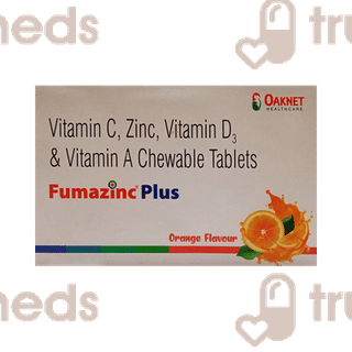 Fumazinc Plus Orange Flavour Chewable Tablet 15