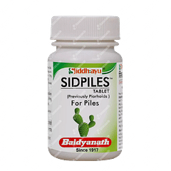 Baidyanath Sidpiles Tablet 50