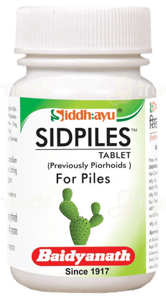 Baidyanath Sidpiles Tablet 50