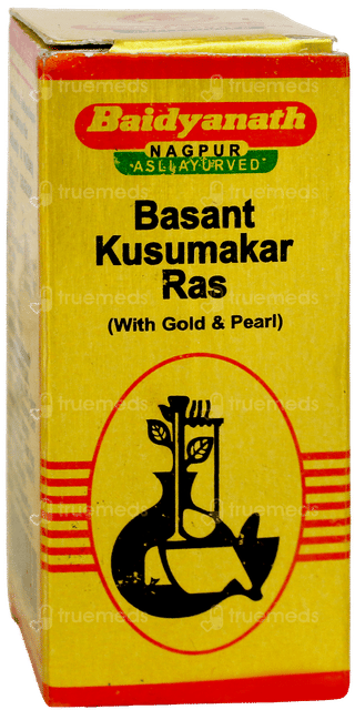 Baidyanath Basant Kusumakar Ras With Gold & Pearl Tablet 30
