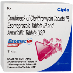 Esomac Hp 750mg Combo Tablet 6