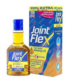 Joint Flex Pain Relief Massage Oil 100ml + 20ml Extra