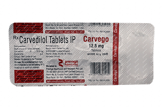 Carvego 12.5 MG Tablet 10