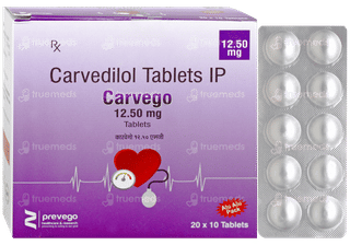 Carvego 12.5Mg Tablet 10